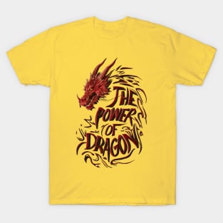 RED FIERY DRAGON T-Shirt